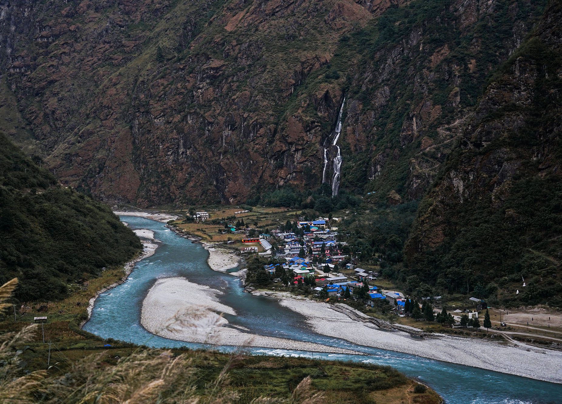 Trek Day from Jagat to Dharapani- Tal village | Annapurna Circuit trek